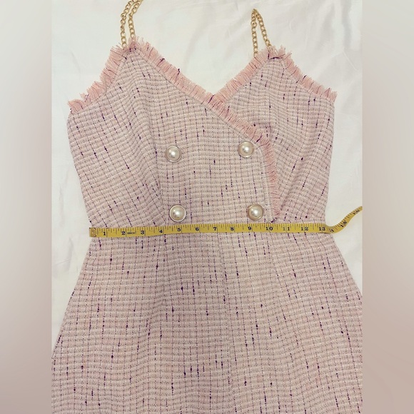 Shein tweed romper, size small - Picture 3 of 6